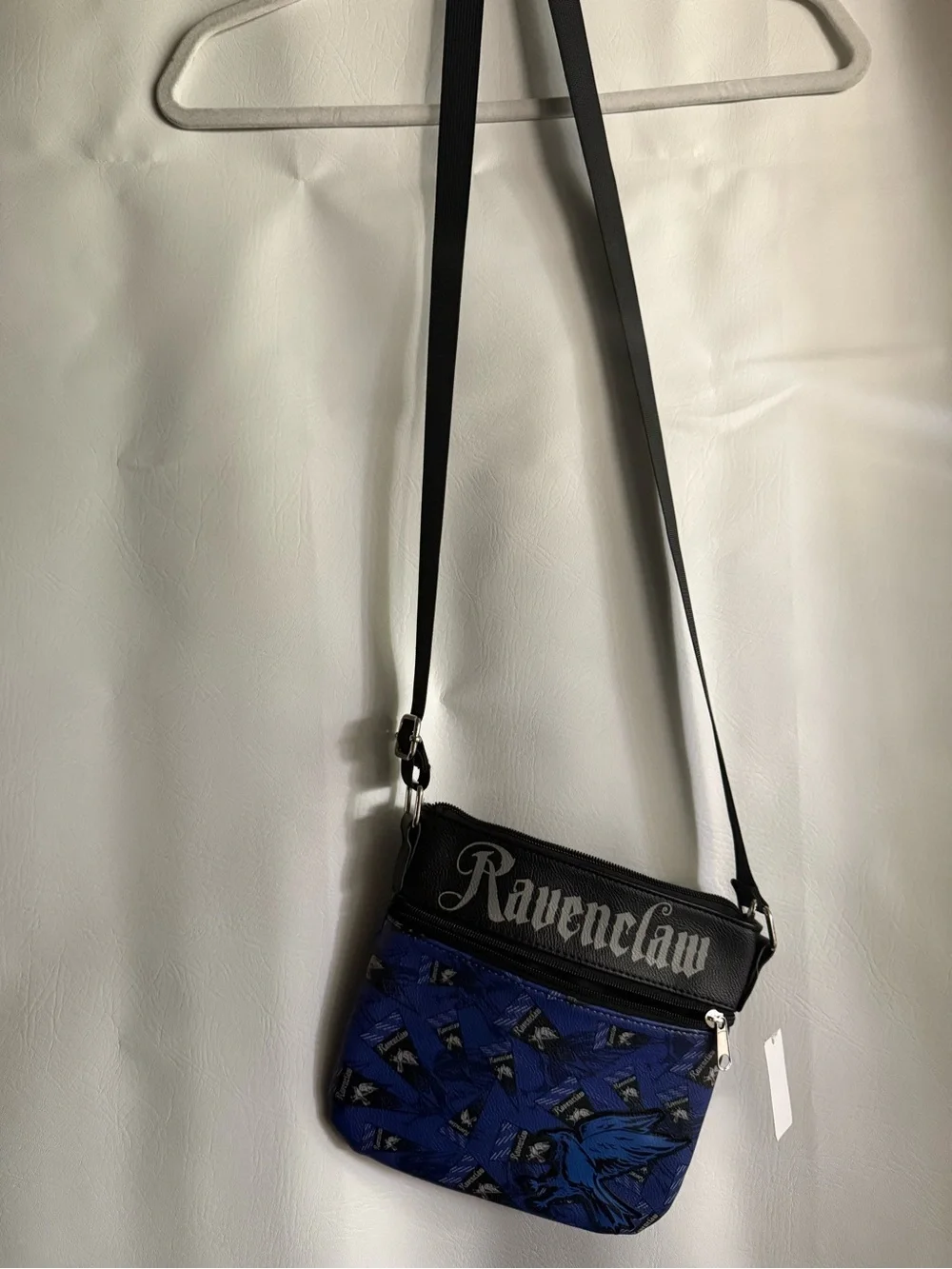 Crossbody Bag - Blue and Black